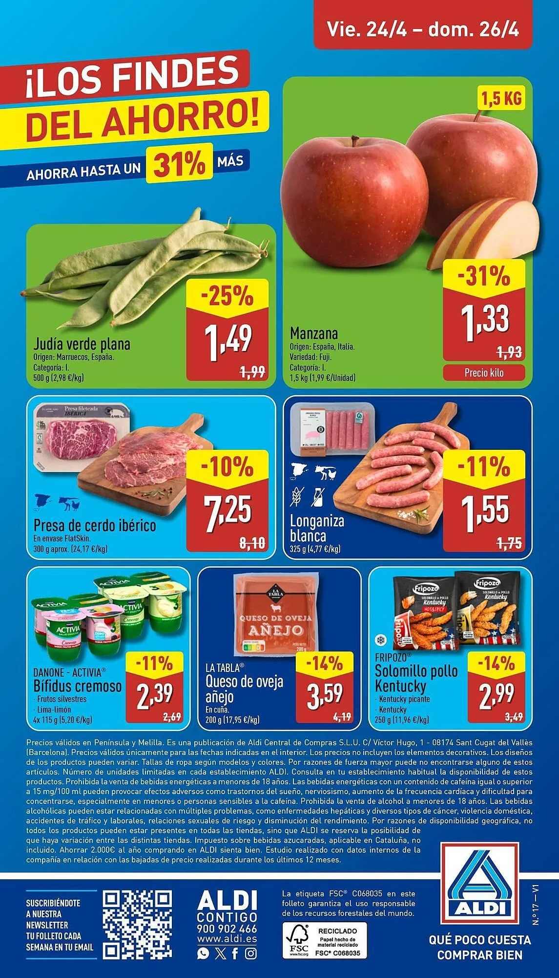 Catálogo de Folleto ALDI 20 de abril al 26 de abril 2026 - Página 24