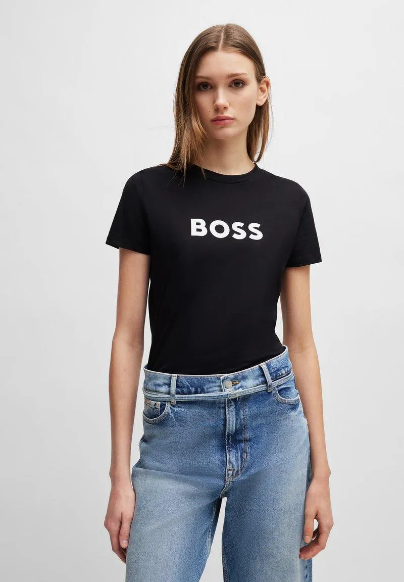 ELOGO - Camiseta estampada - black