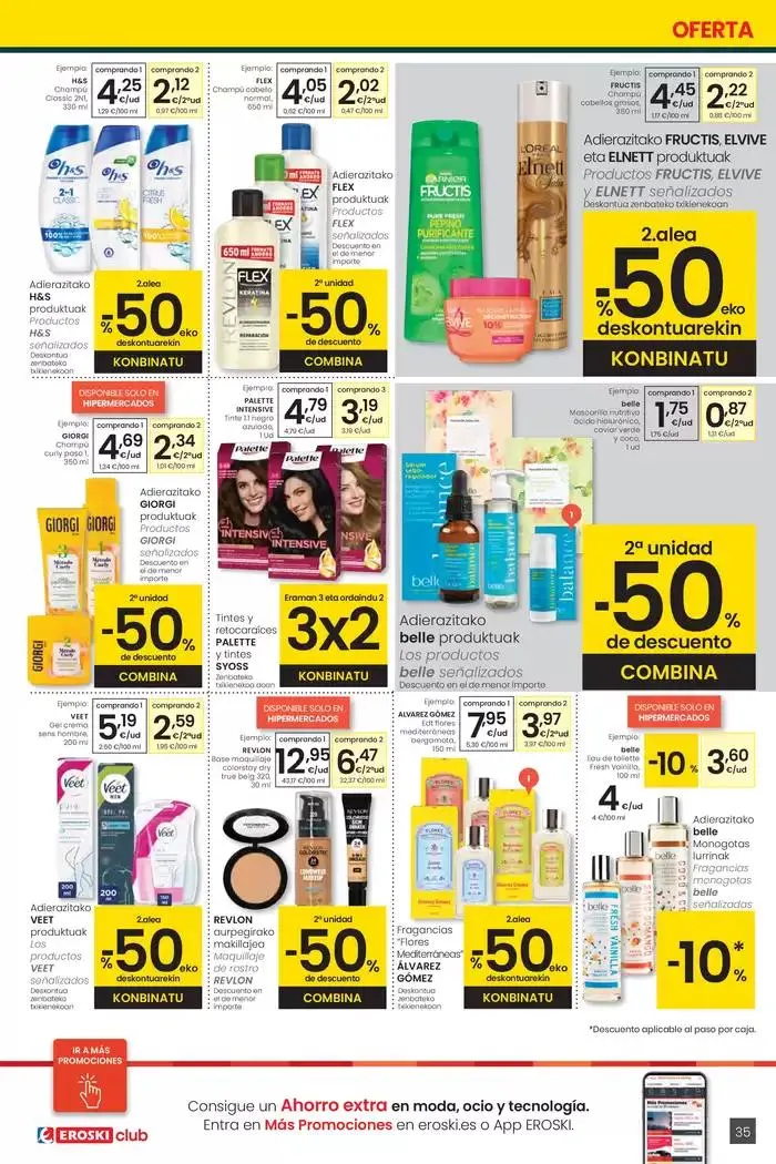 Catálogo de AUKERA OFERTA HIPERMERKATUAK EROSKI 15 de mayo al 27 de mayo 2025 - Página 35