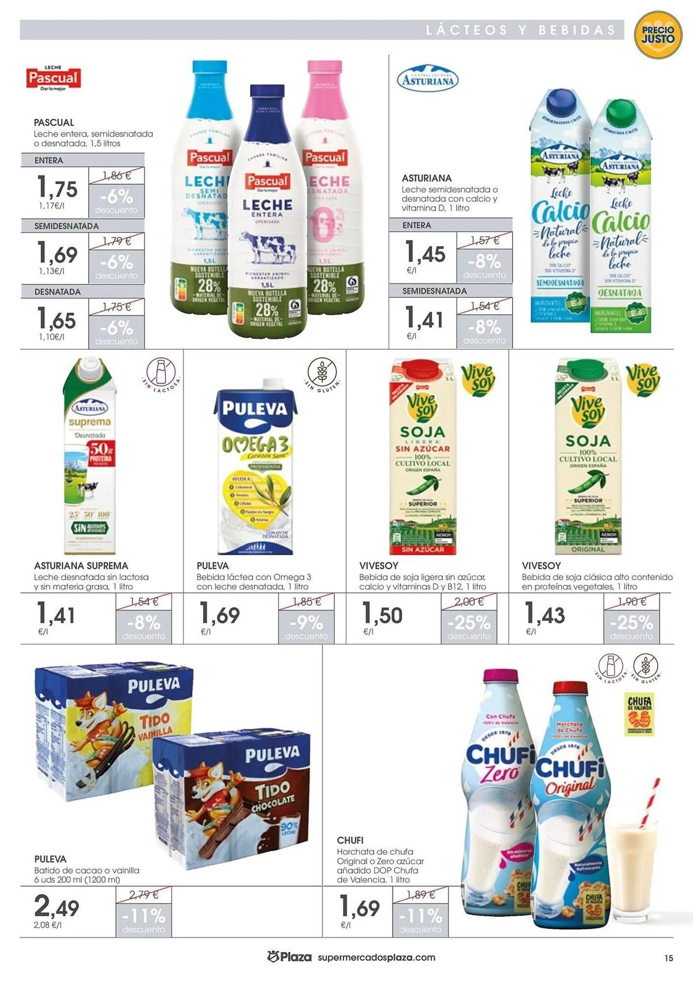 Catálogo de Folleto Supermercados Plaza 11 de julio al 30 de julio 2025 - Página 15
