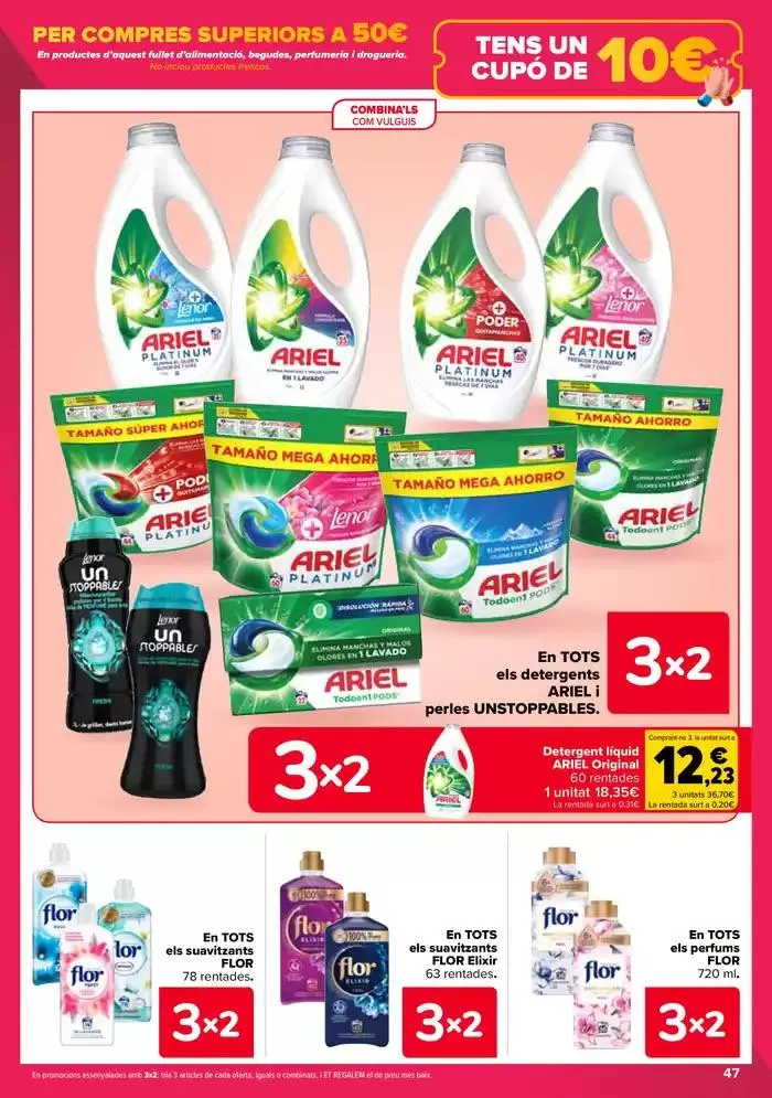 Catálogo de 3x2 13 de marzo al 24 de marzo 2025 - Página 47