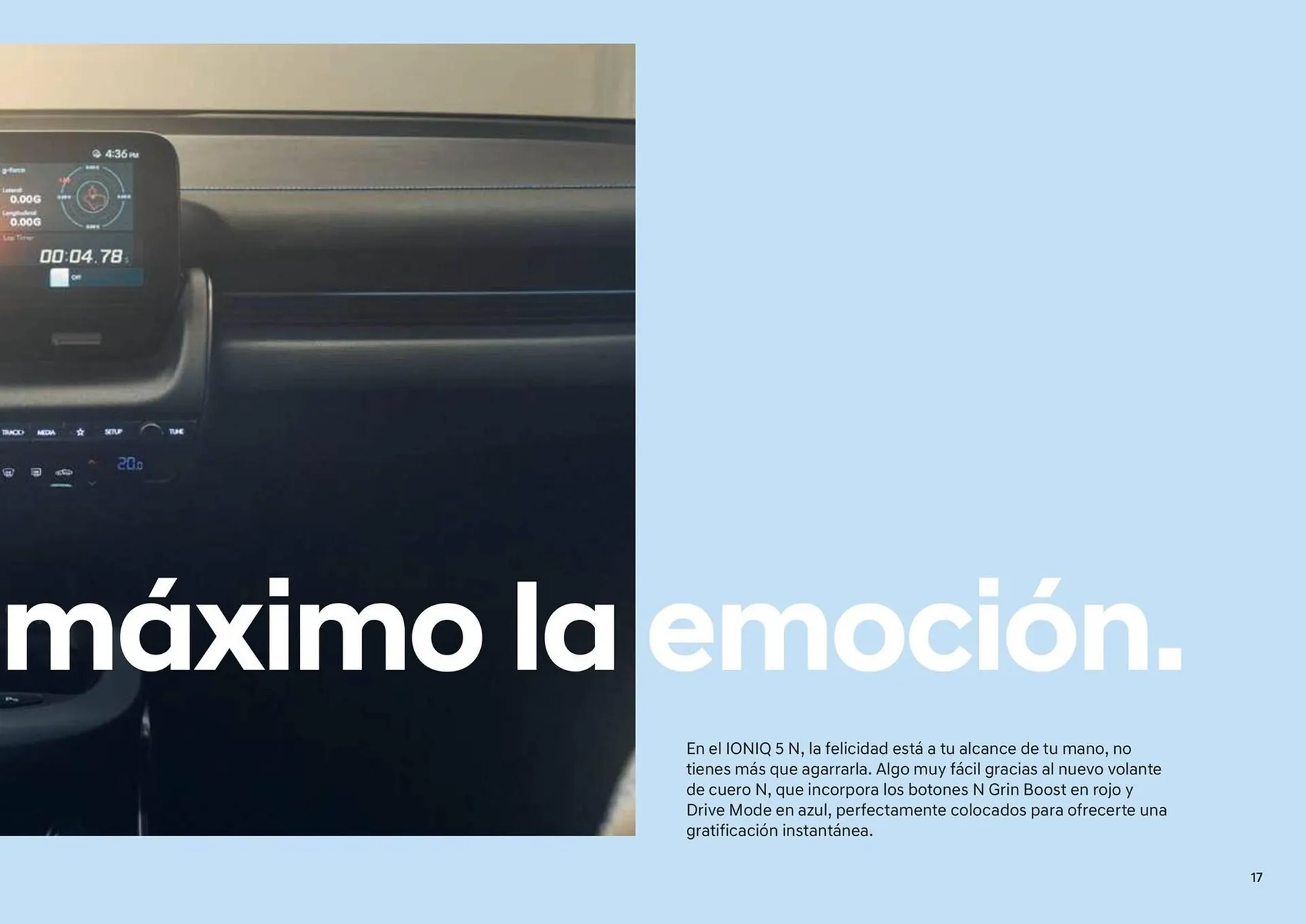 Catálogo de Folleto Hyundai IONIQ 5 N 25 de junio al 25 de junio 2025 - Página 17