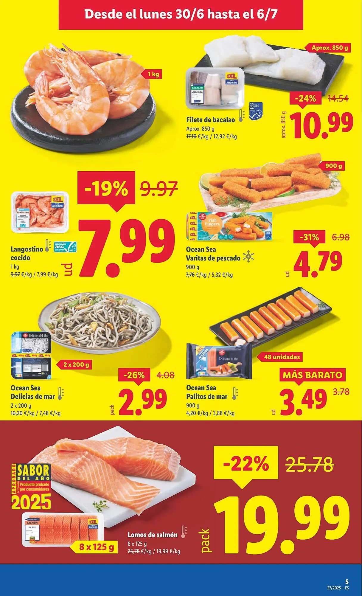 Catálogo de Folleto Lidl 30 de junio al 6 de julio 2025 - Página 5