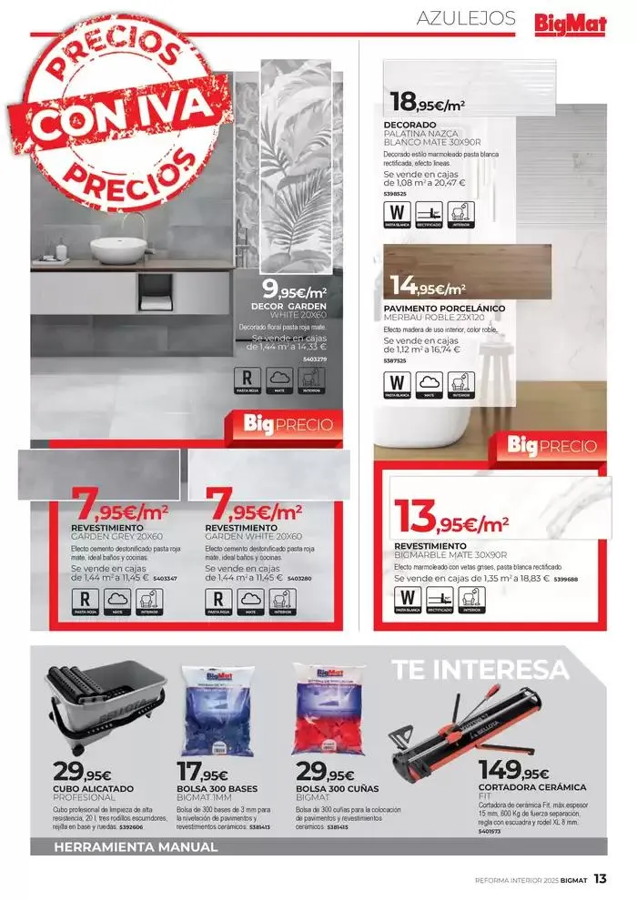 Catálogo de Reforma Interior 2 de abril al 19 de abril 2025 - Página 13