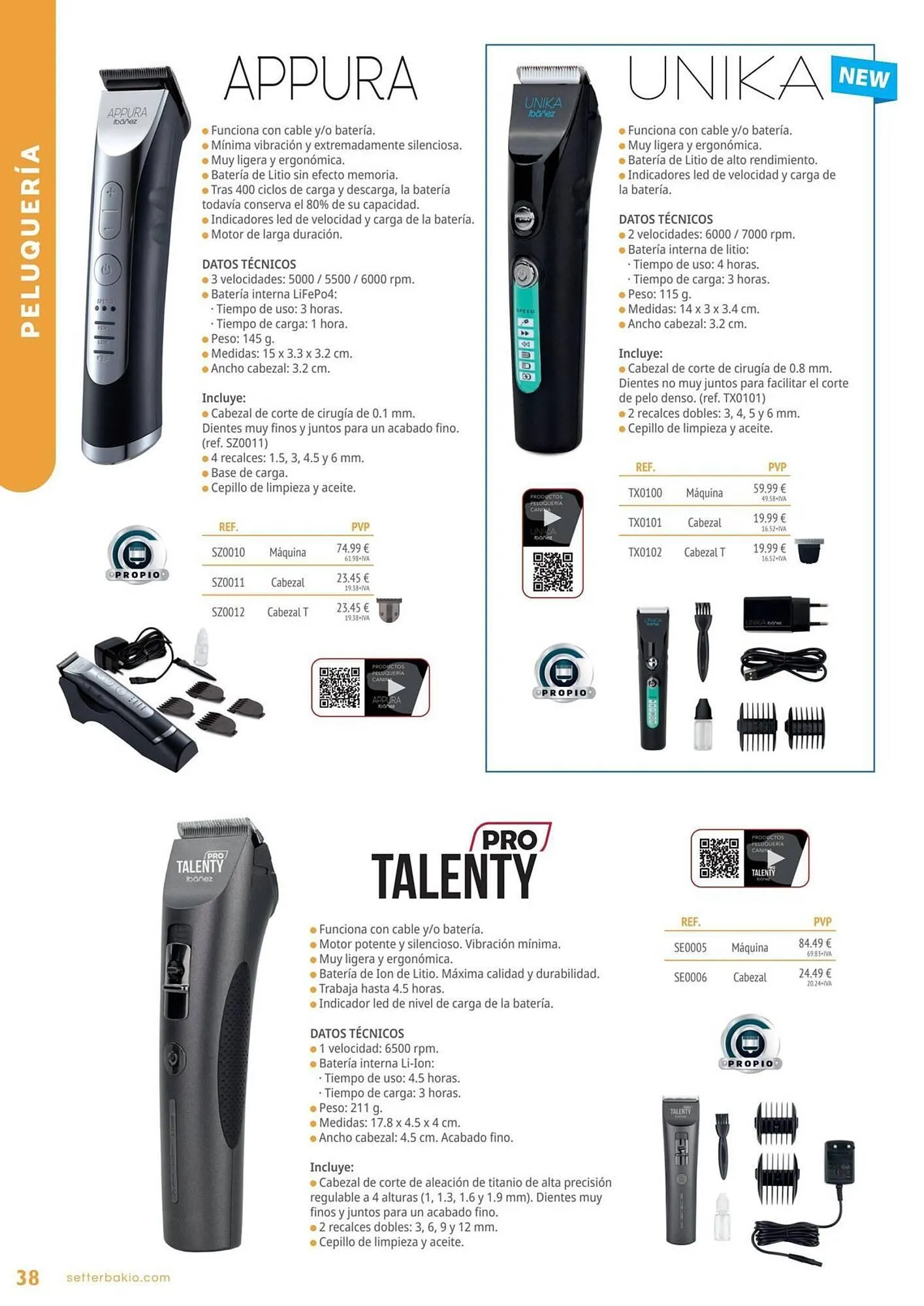 Catálogo de Folleto Setter Bakio 13 de junio al 31 de diciembre 2026 - Página 38