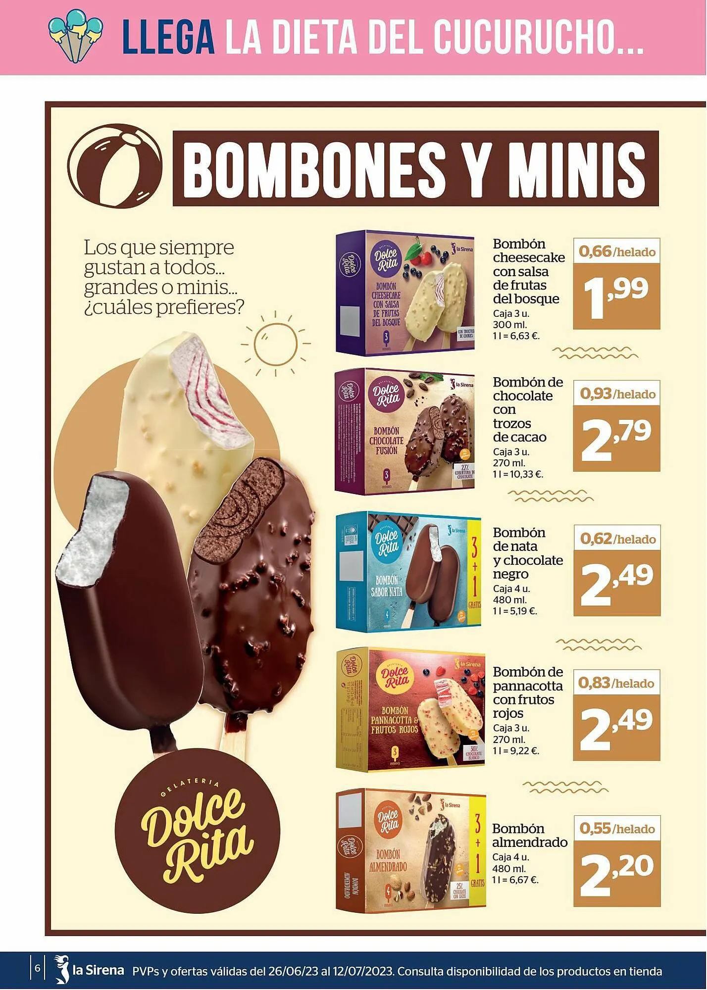 Catálogo de Folleto La Sirena 26 de junio al 12 de julio 2023 - Página 6