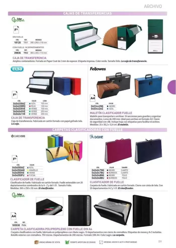 Catálogo de CATÁLOGO 2025 ESENCIAL OFICINA 22 de mayo al 31 de diciembre 2025 - Página 61