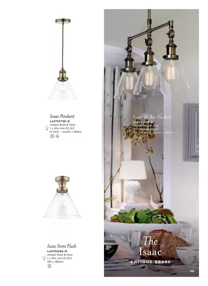 Catálogo de Lighting & Mirror Collection 12 de marzo al 31 de agosto 2025 - Página 137