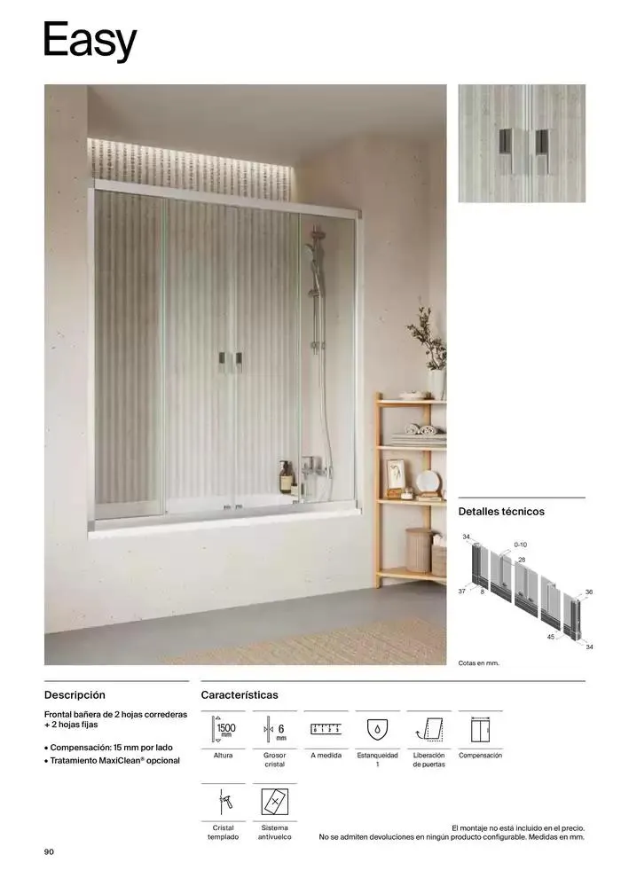 Catálogo de Mamparas de Baño 9 de enero al 31 de diciembre 2025 - Página 92