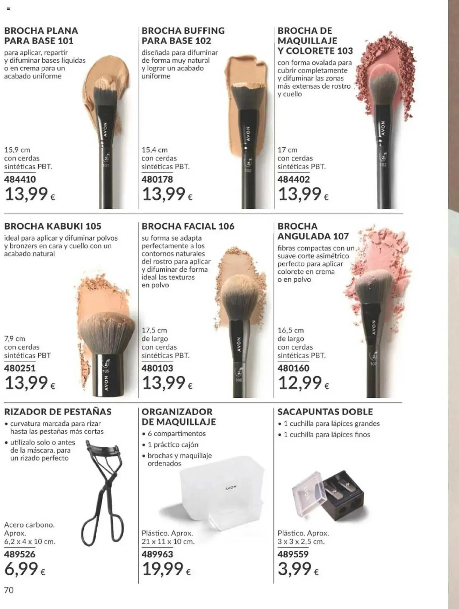 Catálogo de Folleto AVON 1 de abril al 30 de abril 2025 - Página 70