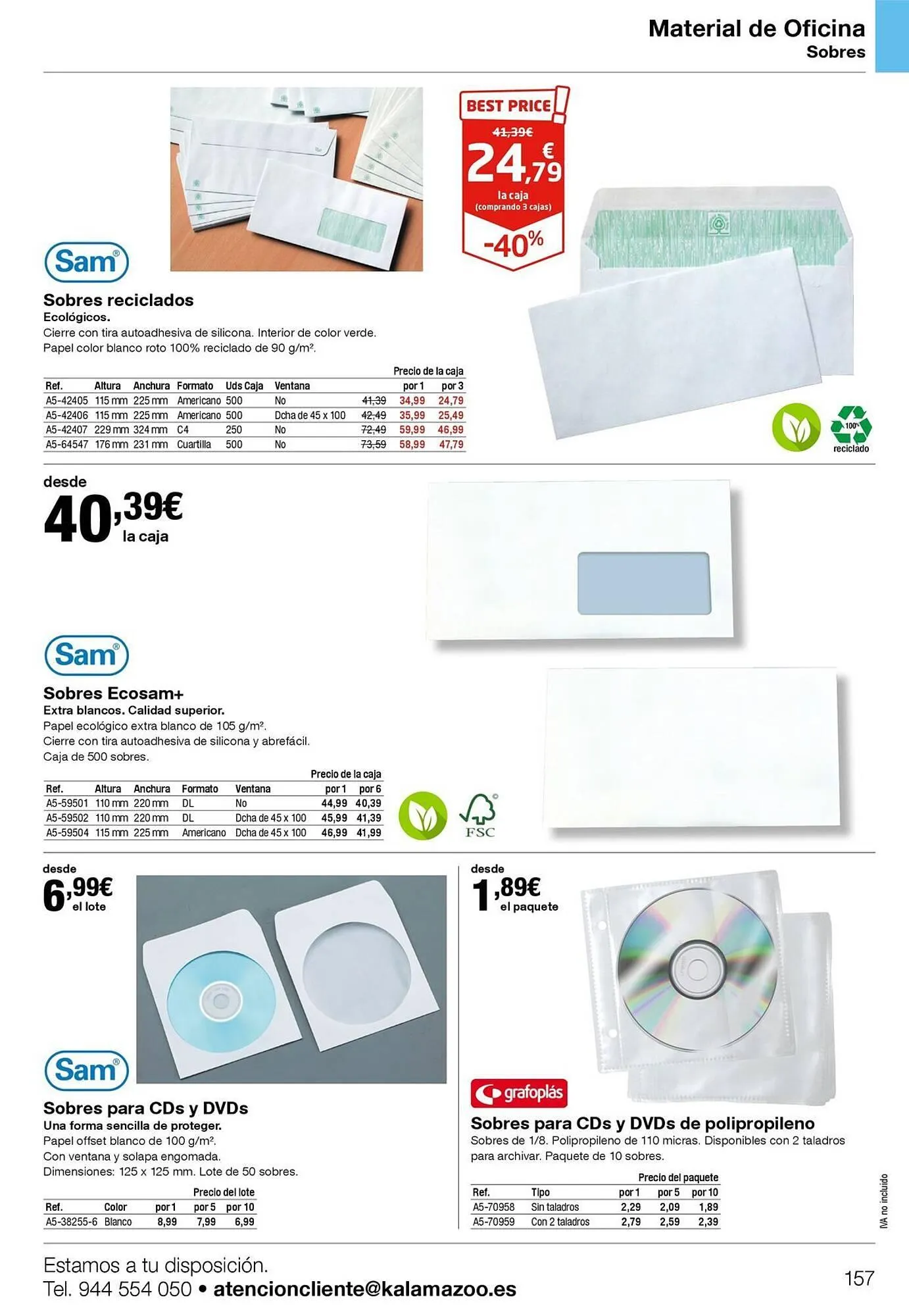 Catálogo de Folleto Staples Kalamazoo 19 de enero al 31 de diciembre 2026 - Página 157