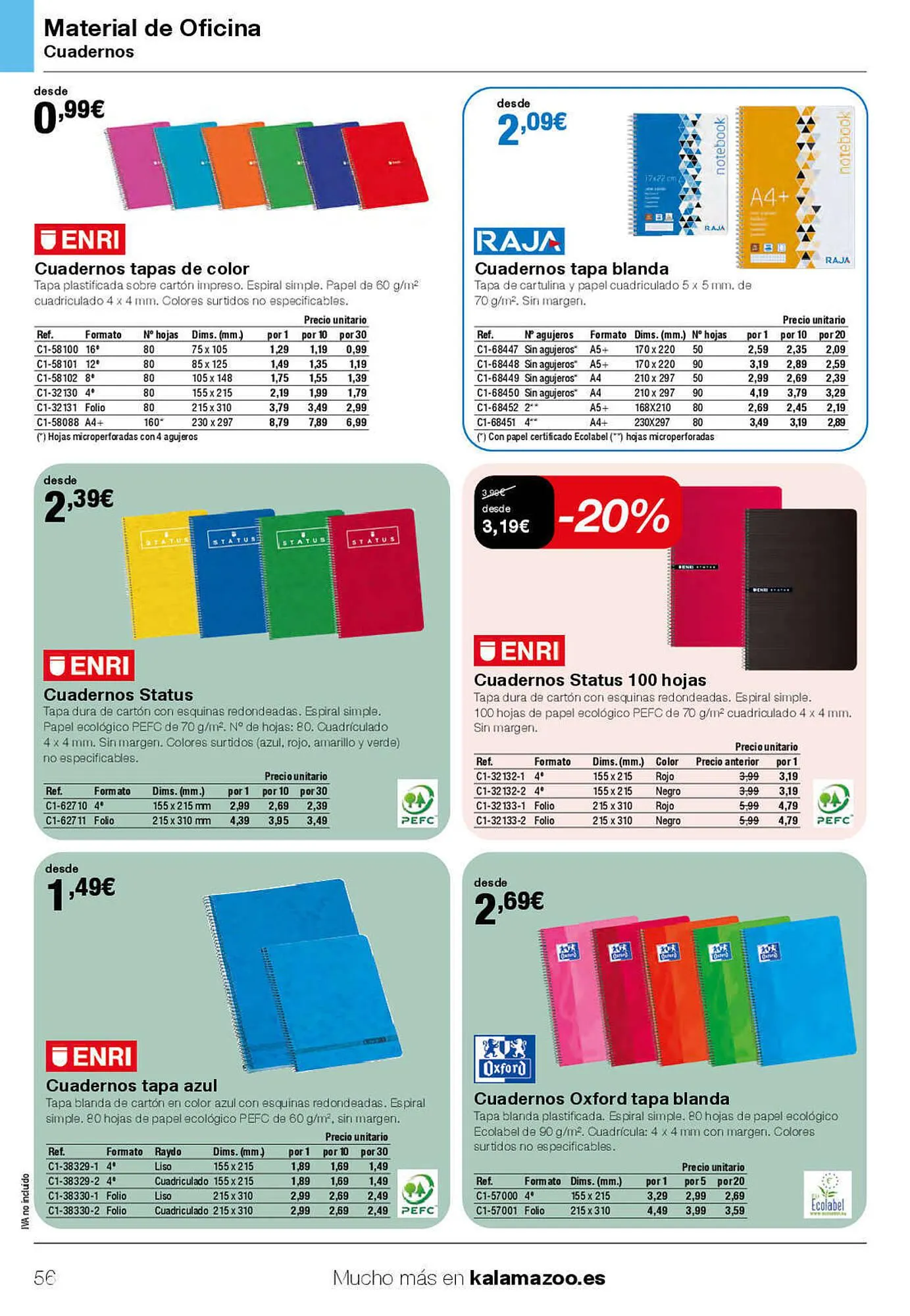 Catálogo de Folleto Staples Kalamazoo 27 de enero al 31 de julio 2023 - Página 56