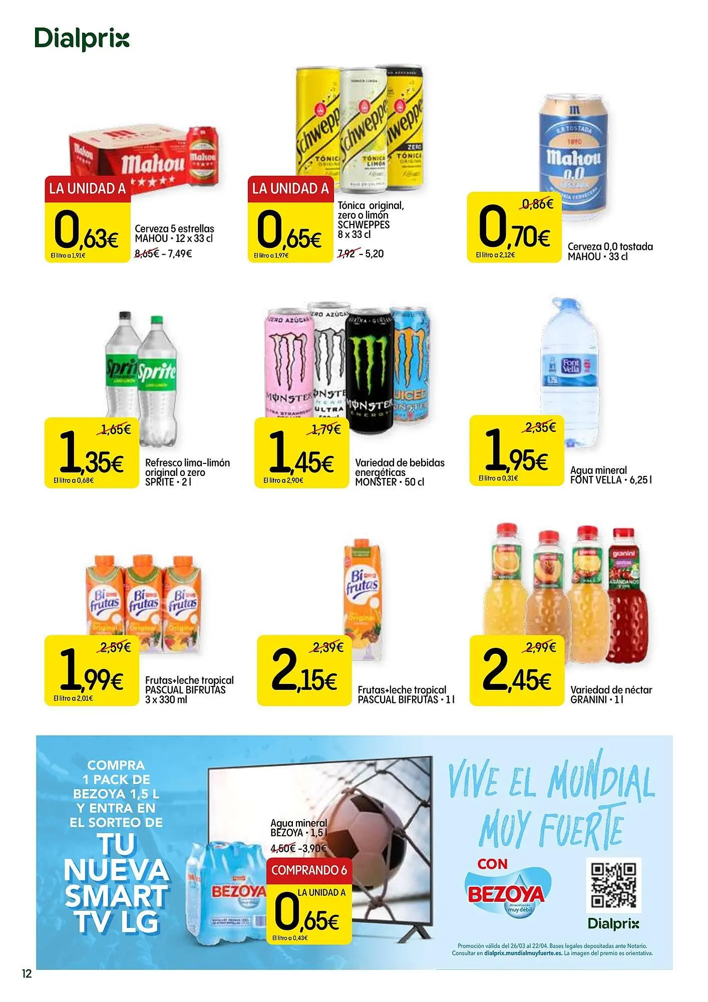 Catálogo de Folleto Dialprix 26 de marzo al 22 de abril 2026 - Página 12