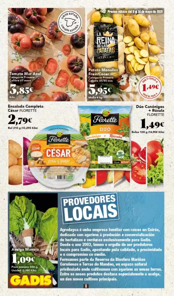 Catálogo de Precios válidos del 8 al 14 de mayo de 2025 para los Gadis de Galicia 8 de mayo al 14 de mayo 2025 - Página 8