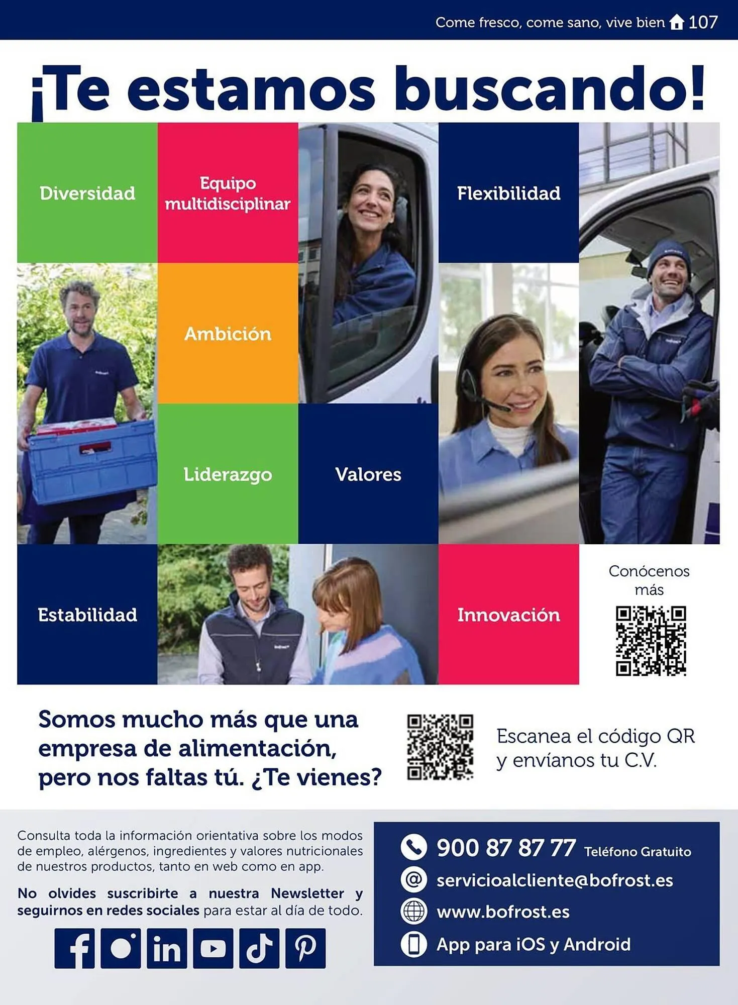 Catálogo de Catálogo Bofrost 15 de septiembre al 31 de diciembre 2025 - Página 107