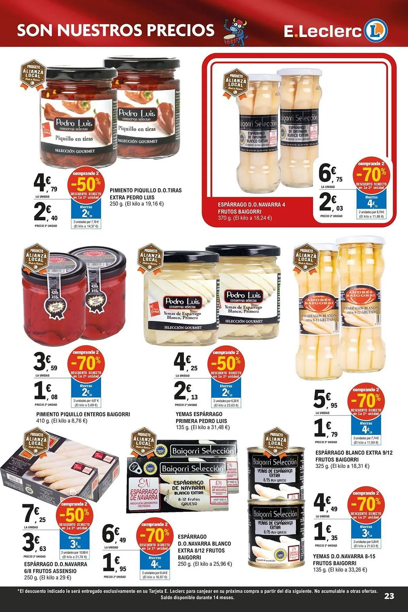 Catálogo de Folleto E.Leclerc 18 de junio al 12 de julio 2025 - Página 23