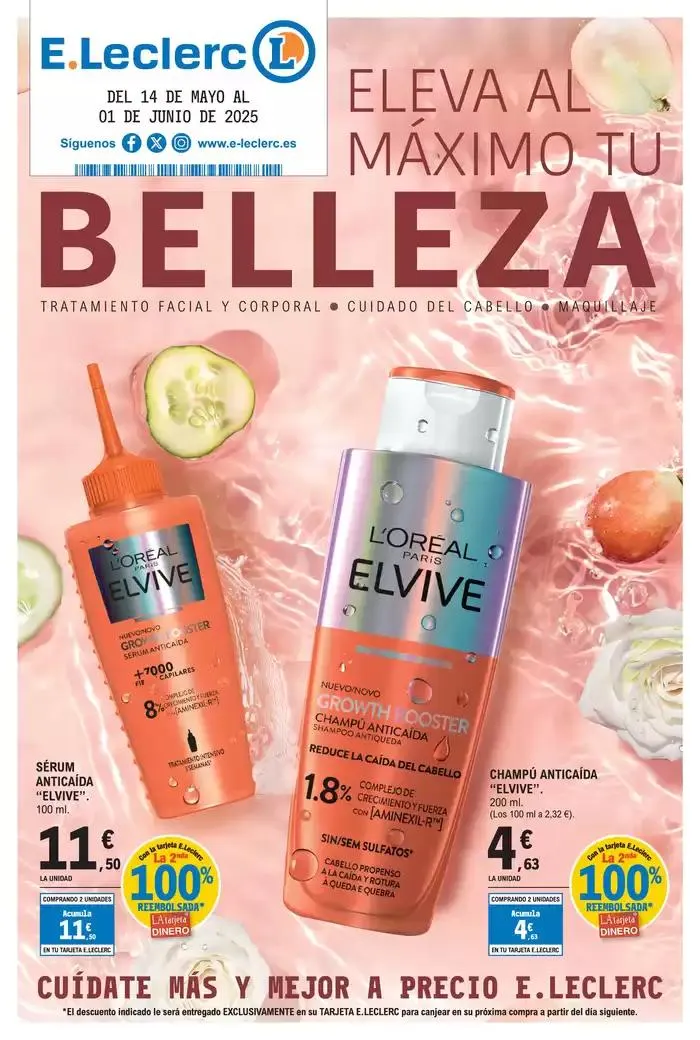 Catálogo de Especial Belleza 14 de mayo al 1 de junio 2025 - Página 1