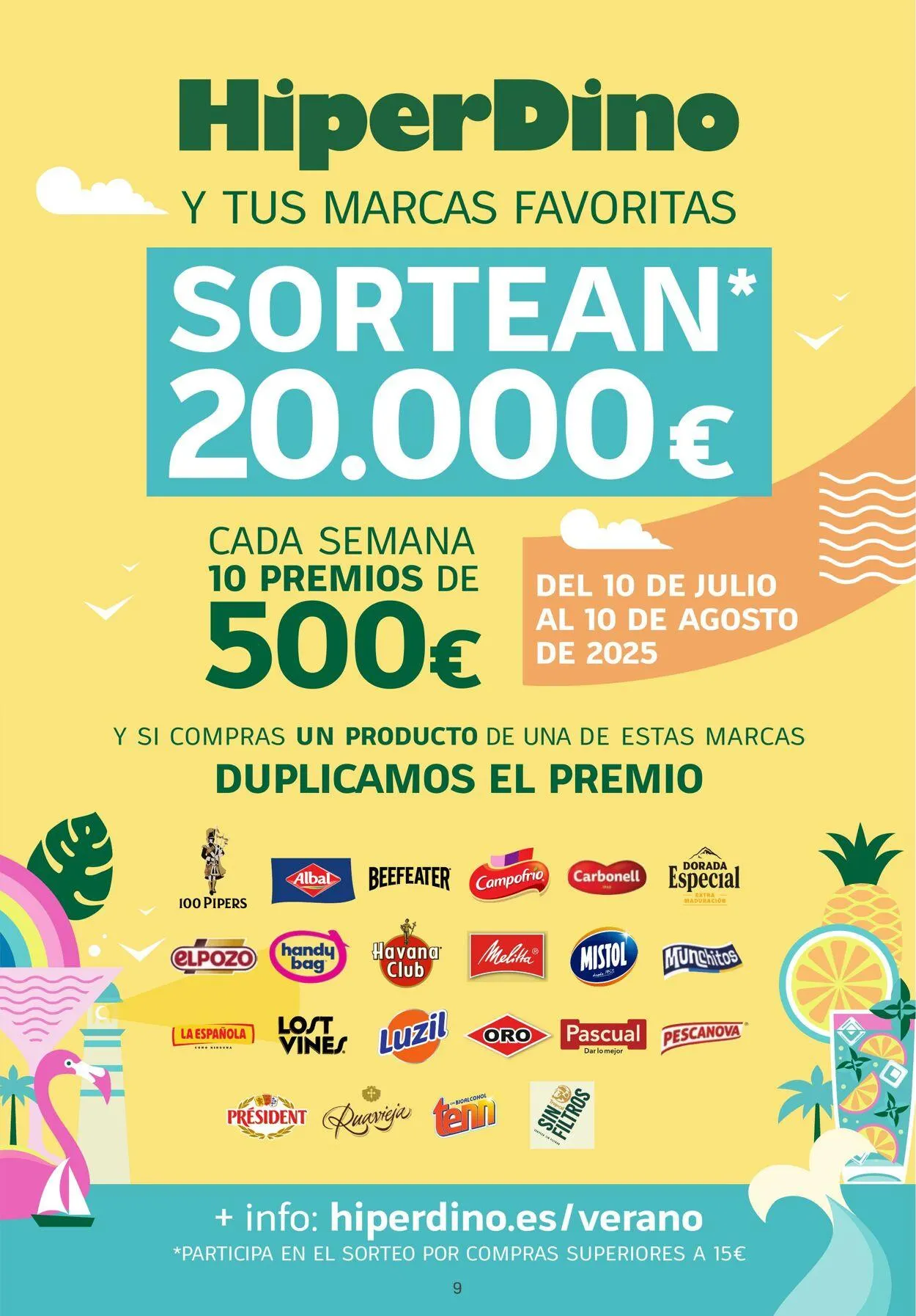 Catálogo de Hiperdino 22 de julio al 8 de agosto 2025 - Página 9