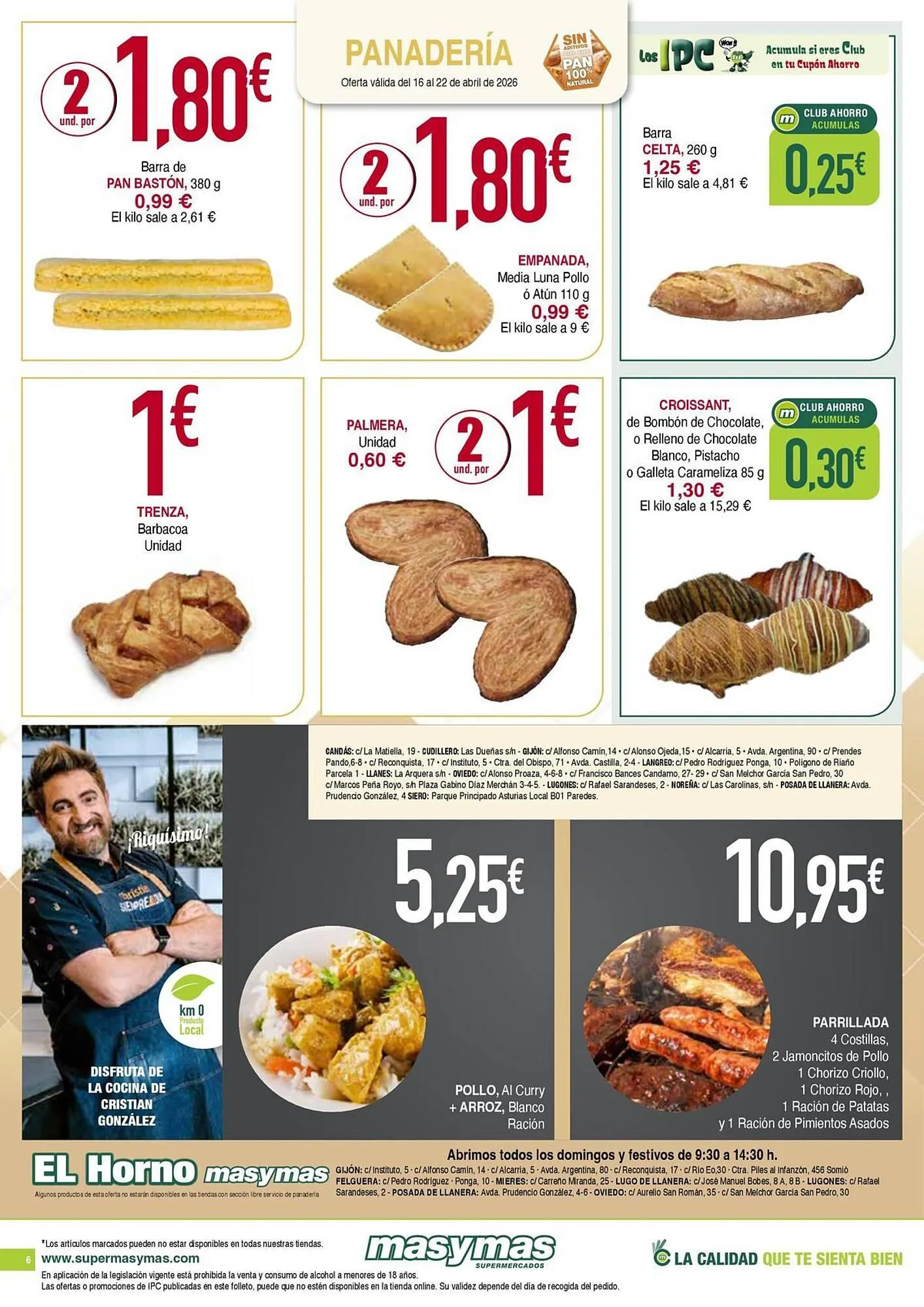 Catálogo de Folleto Masymas 16 de abril al 22 de abril 2026 - Página 6