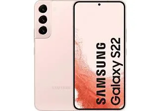 Móvil - Samsung Galaxy S22 5G, Pink Gold, 256 GB, 8 GB RAM, 6.1" FHD+, Exynos 2200, 3700 mAh, Android 12