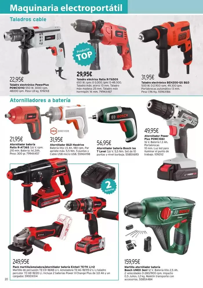 Catálogo de Renovación y mantenimiento del hogar 1 de enero al 31 de diciembre 2025 - Página 20
