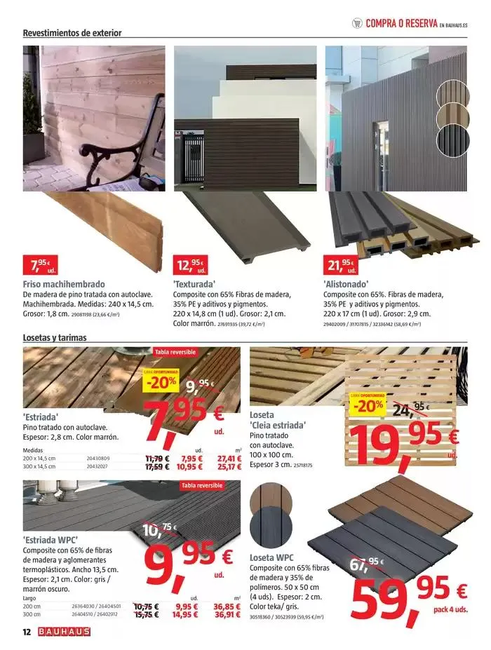 Catálogo de  Bricolaje, reformas, decoración y jardín 8 de mayo al 28 de mayo 2025 - Página 12