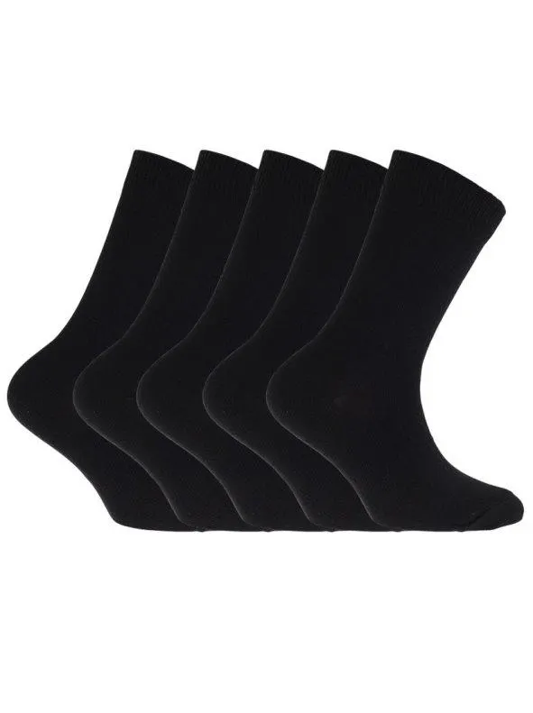 Calcetines para El Cole para Niños Niñas (Paquete de 5 Pares)