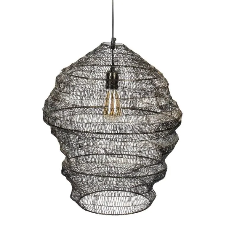 Lámpara techo Luca Black L