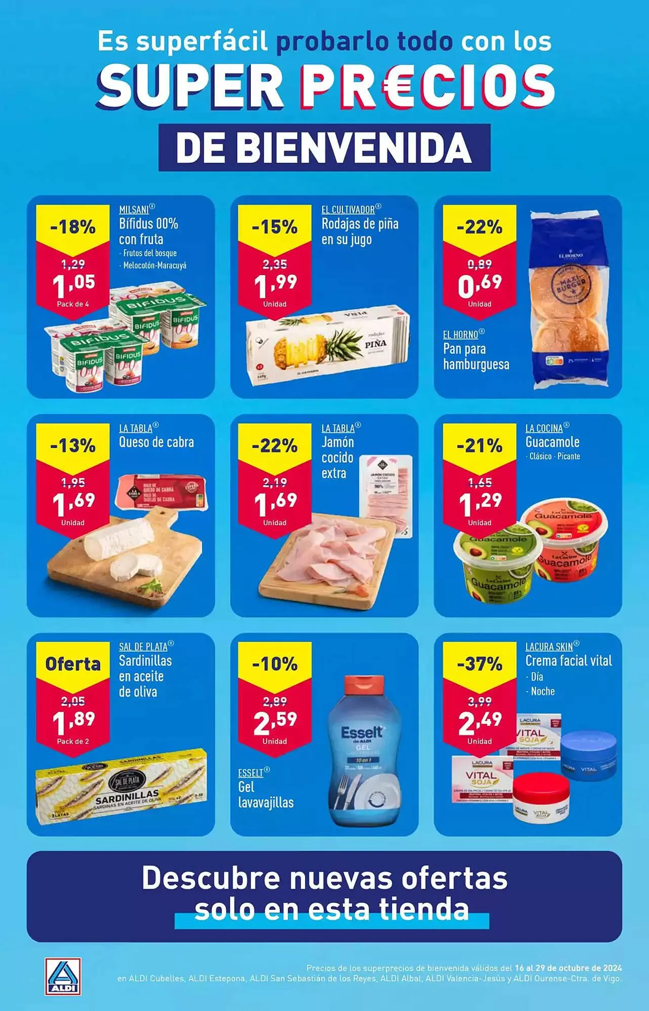Catálogo de Folleto ALDI 16 de octubre al 29 de octubre 2024 - Página 1