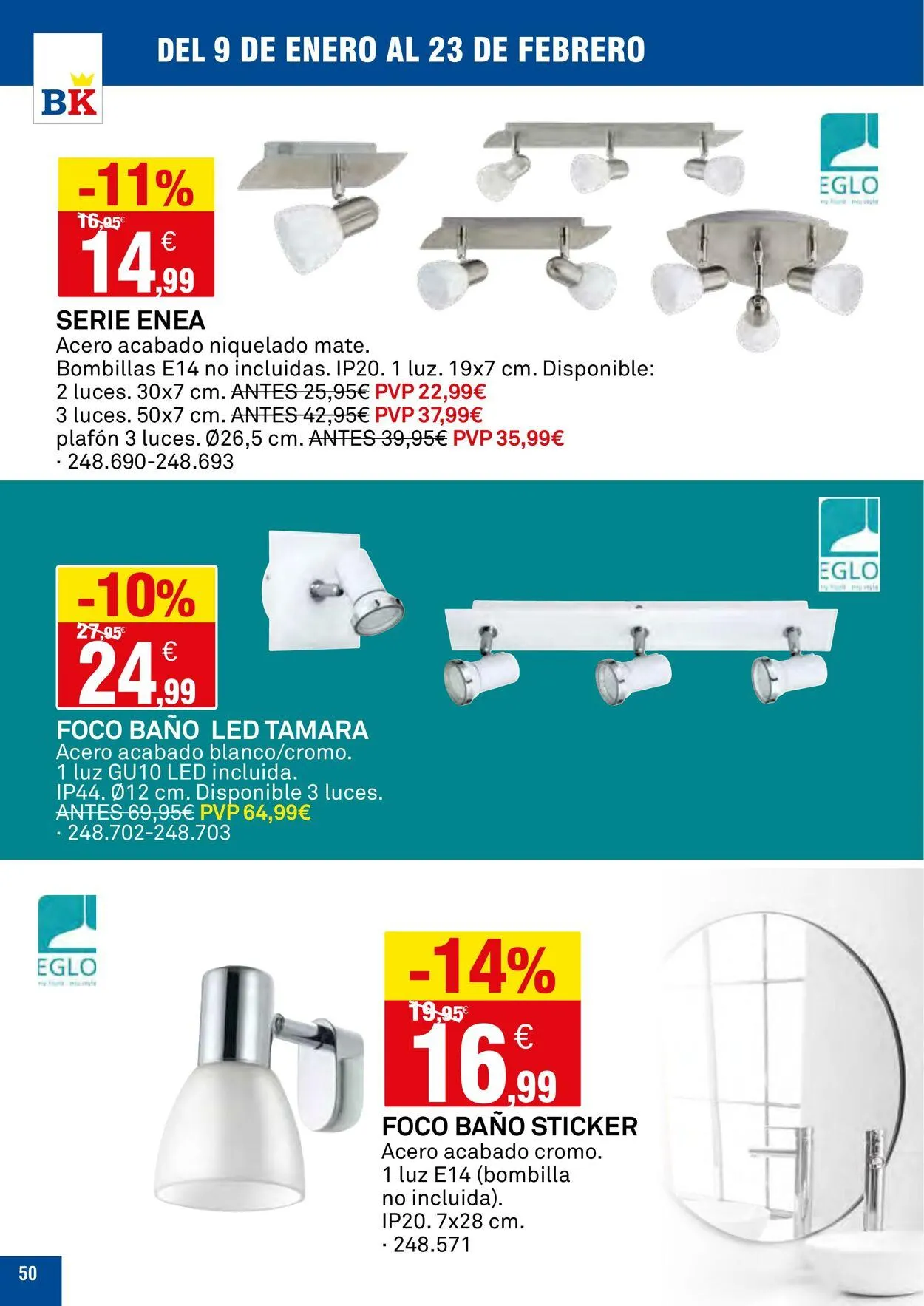 Catálogo de Bricoking Oferta actual 23 de enero al 6 de febrero 2025 - Página 50