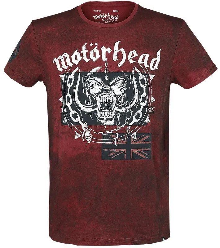 "EMP Signature Collection" Camiseta Rojo oscuro de Motörhead