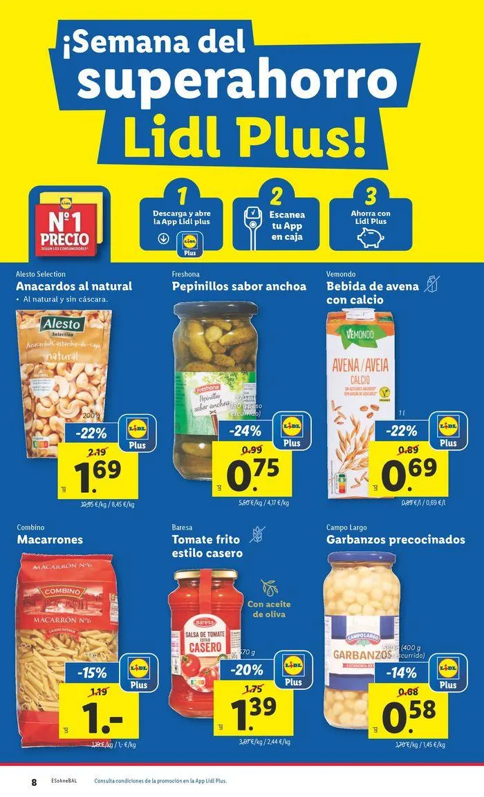 Catálogo de ¡Semana del superahorro Lidl Plus! 29 de julio al 4 de agosto 2024 - Página 8