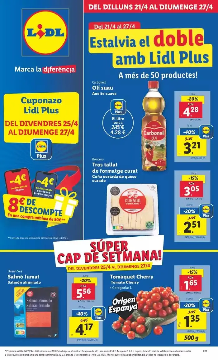 Catálogo de № 1 PRECIO - Ofertas válidas del 21/04 al 27/04 21 de abril al 27 de abril 2025 - Página 1
