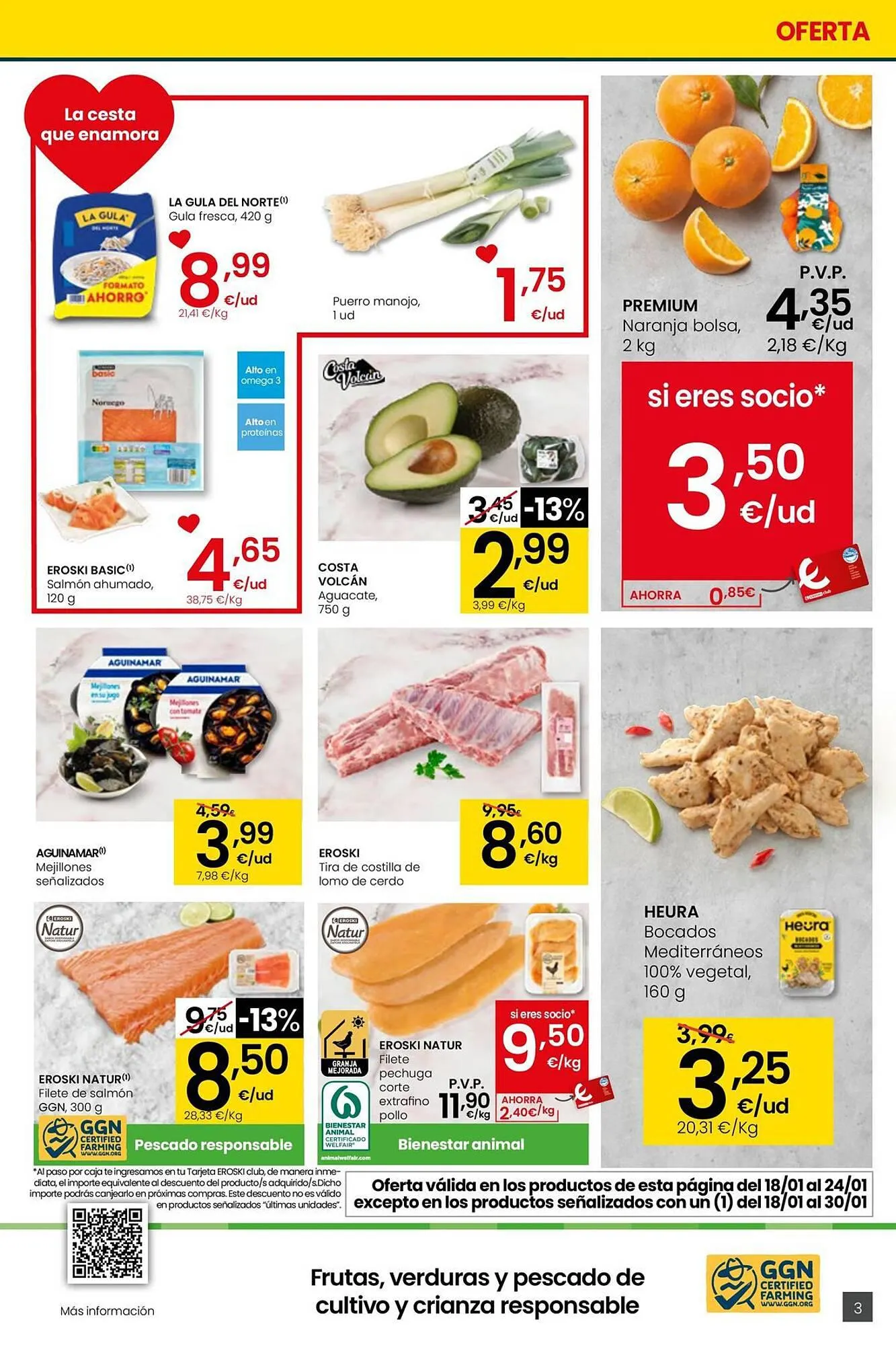 Catálogo de Folleto Eroski 18 de enero al 30 de enero 2024 - Página 3