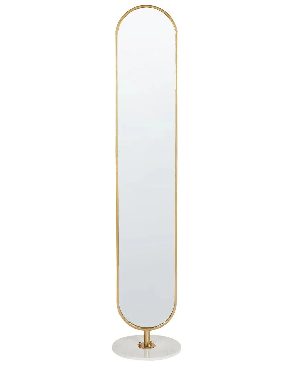 Perchero con espejo MOODY 170 cm Metal Dorado