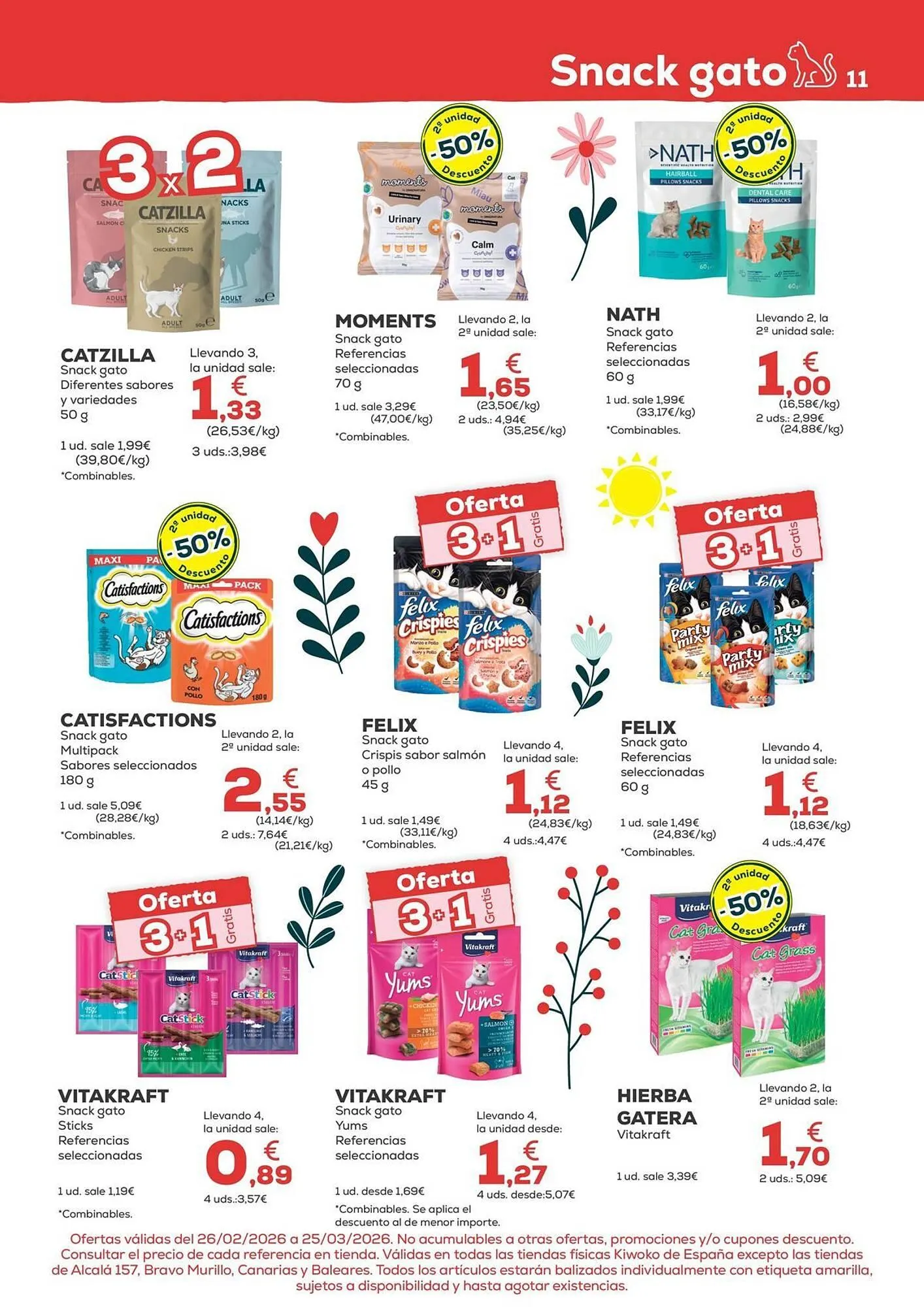 Catálogo de Folleto Kiwoko 26 de febrero al 25 de marzo 2026 - Página 11
