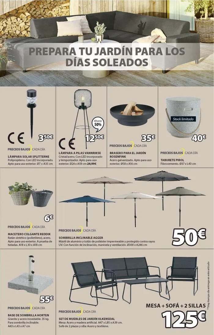 Catálogo de Grandes ofertas JYSK 16 de mayo al 26 de junio 2024 - Página 5