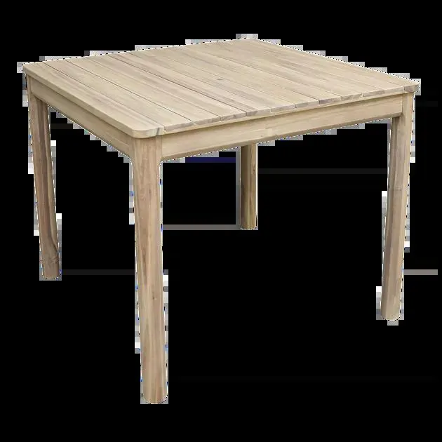 Mesa de jardín comedor 90x90cm Riveo Goodhome