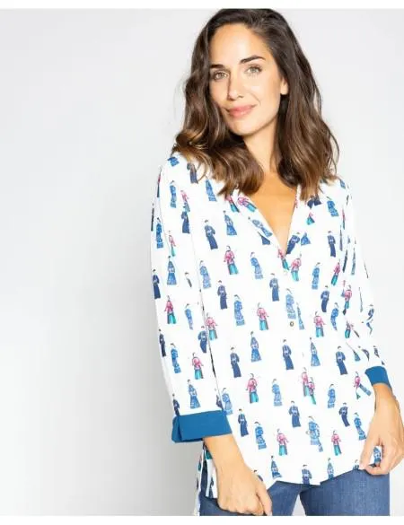 Blusón Crep Oriental