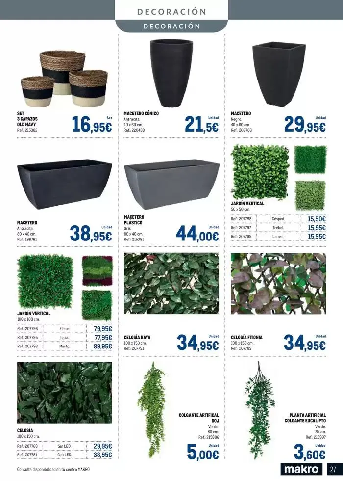 Catálogo de Especial Terrazas Canarias 13 de marzo al 1 de junio 2025 - Página 27