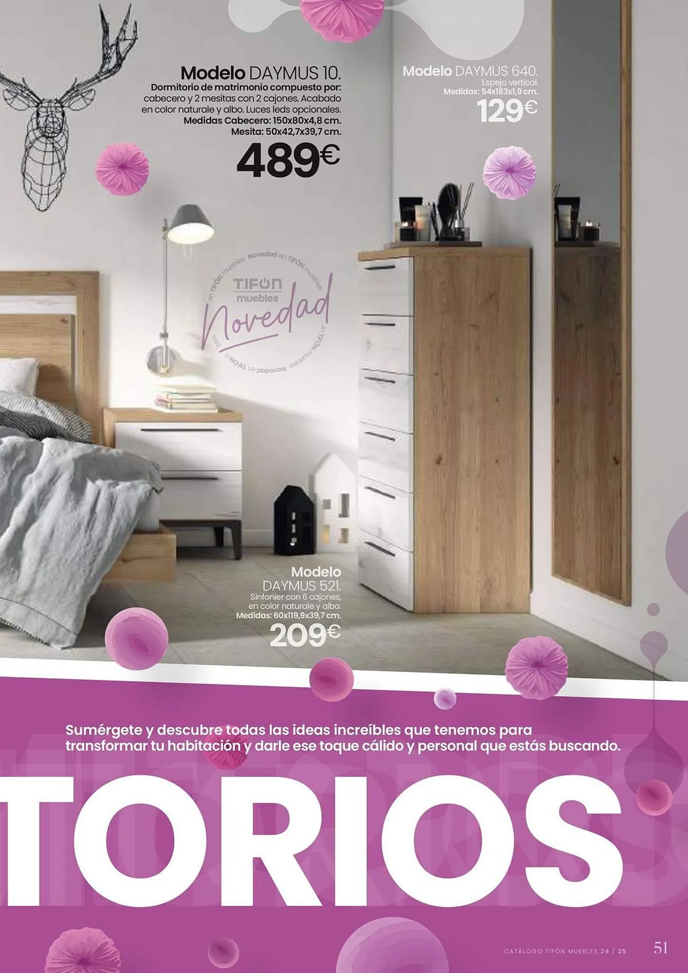 Catálogo de Folleto Tifón Hipermueble 12 de julio al 31 de mayo 2025 - Página 51