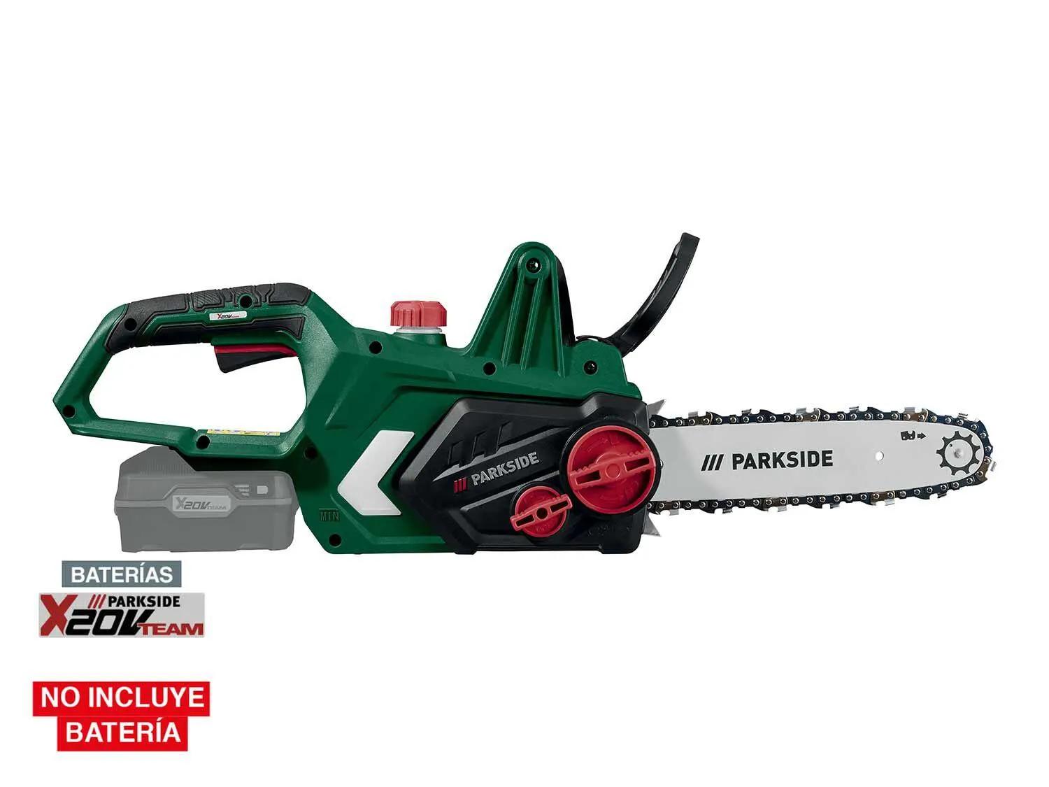 Motosierra recargable 20 V