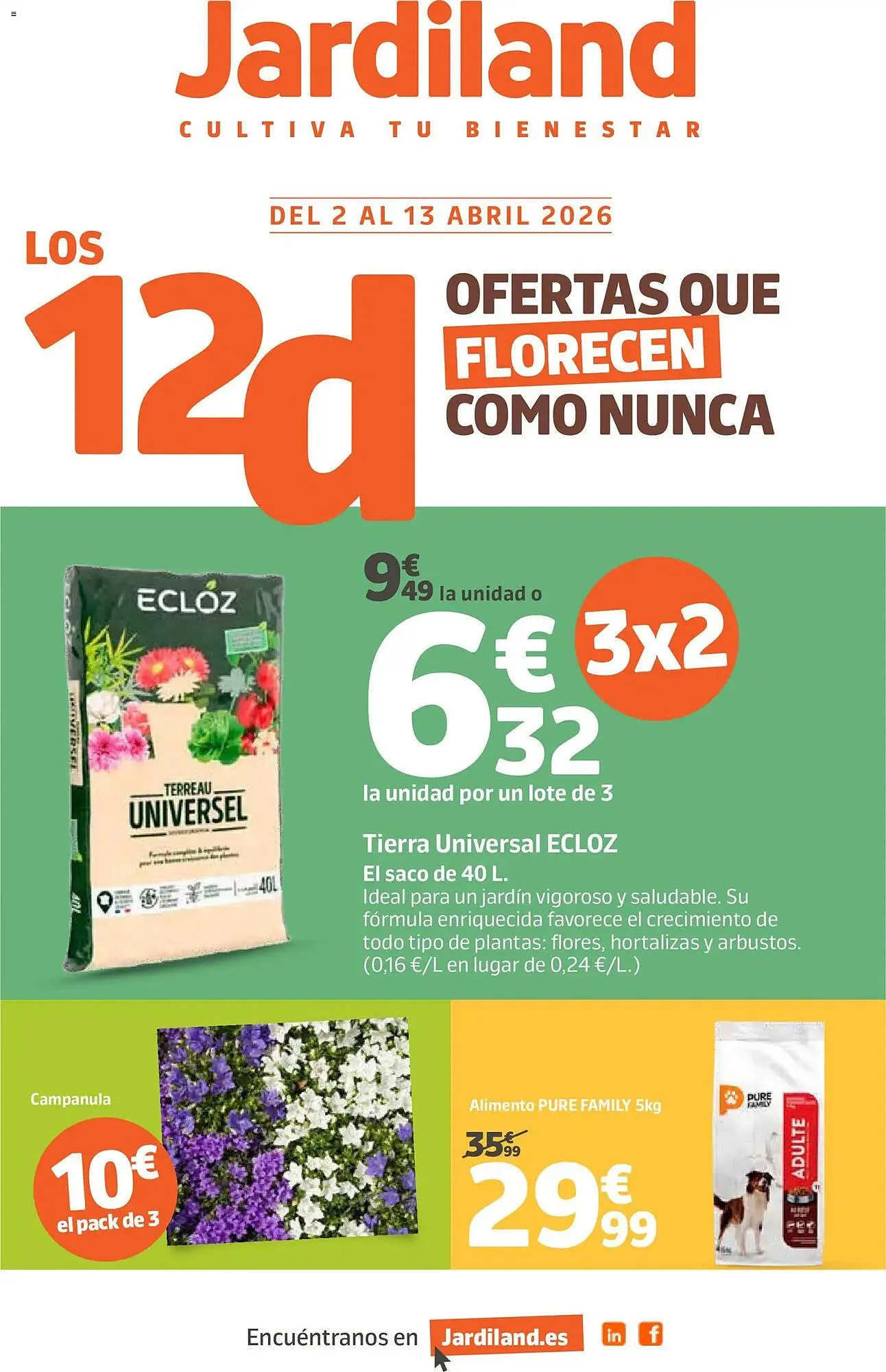 Catálogo de Catálogo Jardiland 2 de abril al 13 de abril 2026 - Página 1