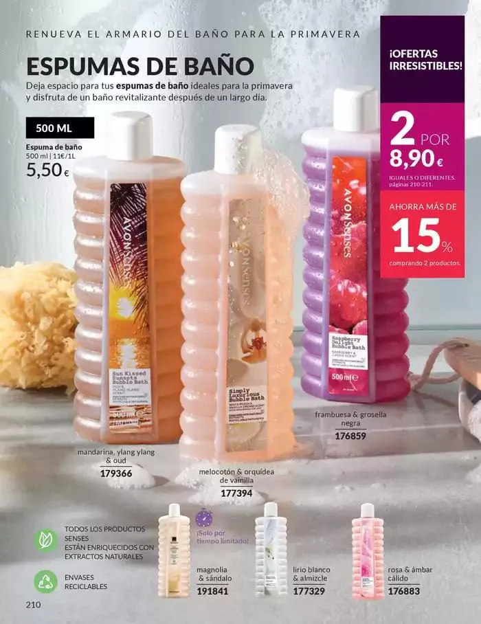 Catálogo de Catálogo AVON 3 de marzo al 31 de marzo 2025 - Página 210