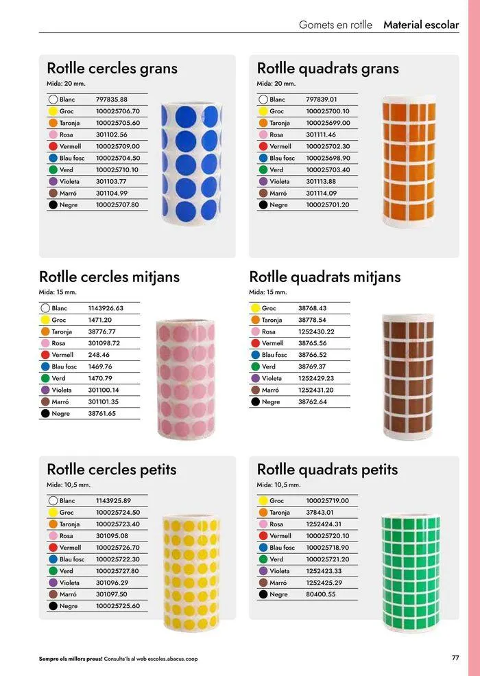 Catálogo de Catàleg Escolar 24-25 Abacus cat 19 de junio al 31 de marzo 2025 - Página 175