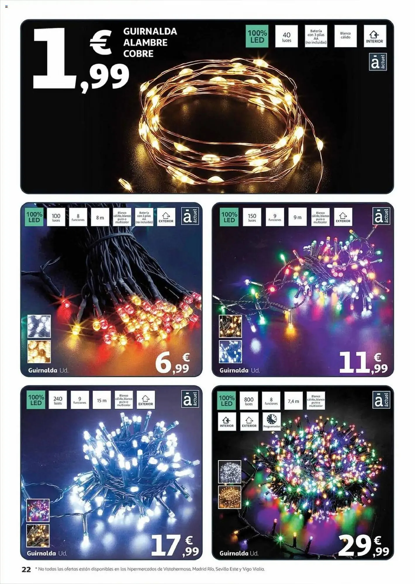 Catálogo de Folleto Alcampo 6 de noviembre al 10 de diciembre 2025 - Página 22