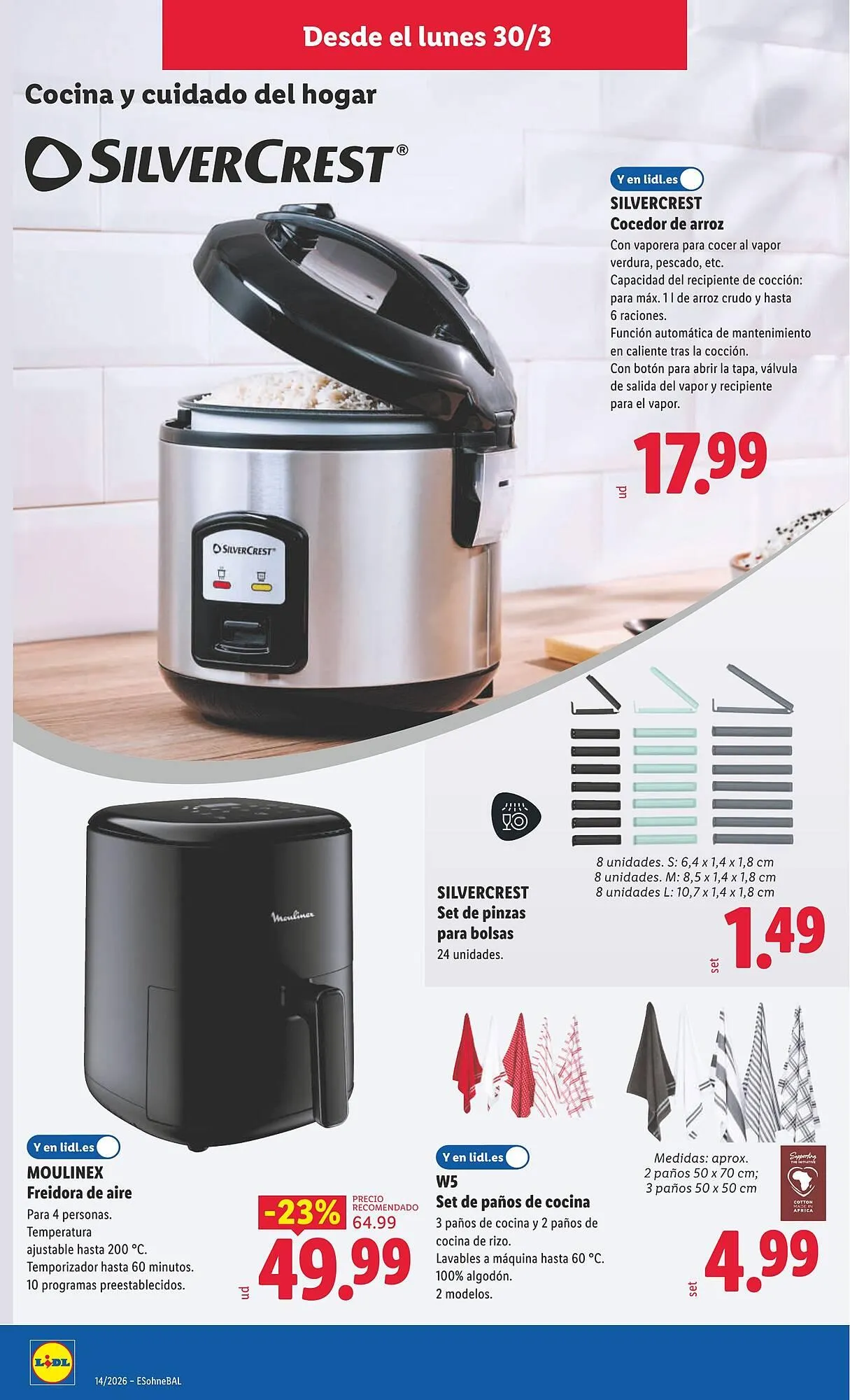 Catálogo de Catálogo Lidl 30 de marzo al 6 de abril 2026 - Página 8