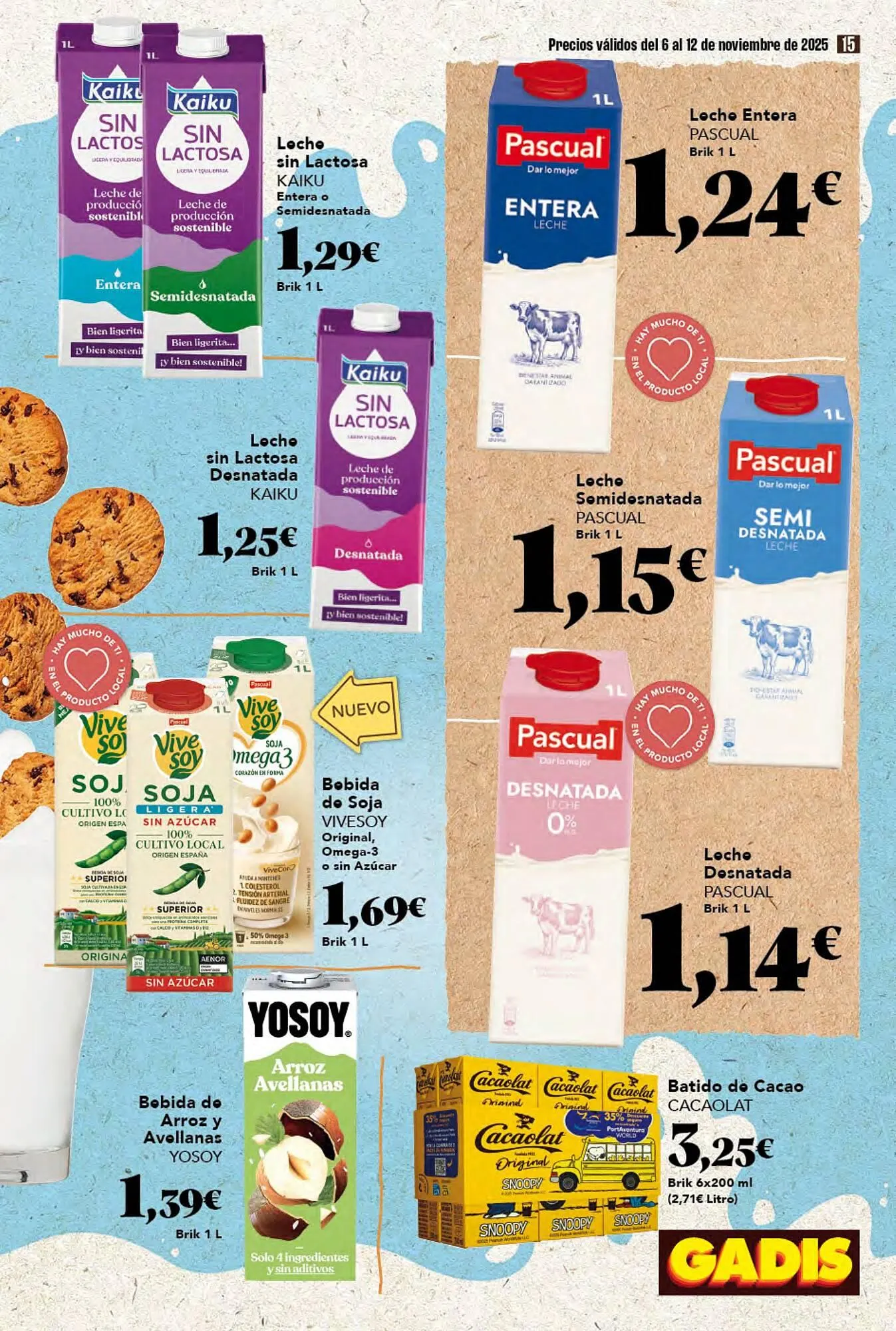 Catálogo de Folleto Gadis 6 de noviembre al 12 de noviembre 2025 - Página 15