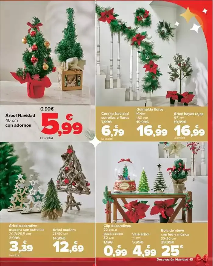 Catálogo de DECORACIÓN NAVIDAD 7 de noviembre al 9 de diciembre 2024 - Página 13