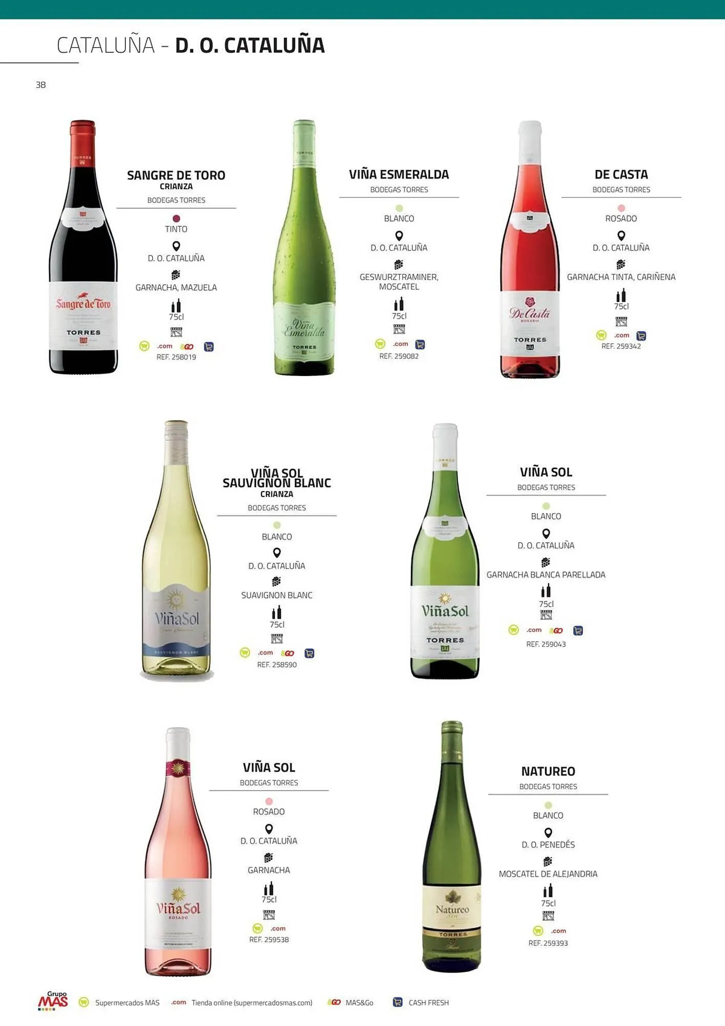 Catálogo de Folleto Supermercados MAS 10 de diciembre al 31 de enero 2026 - Página 38